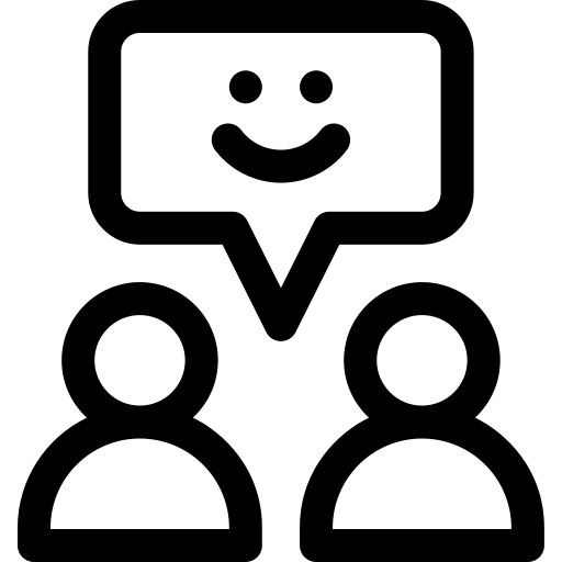 Ícono de Comunicación asertiva